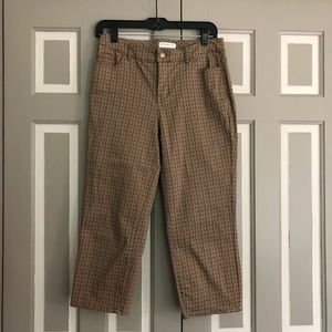 Coldwater Creek natural fit capris 6